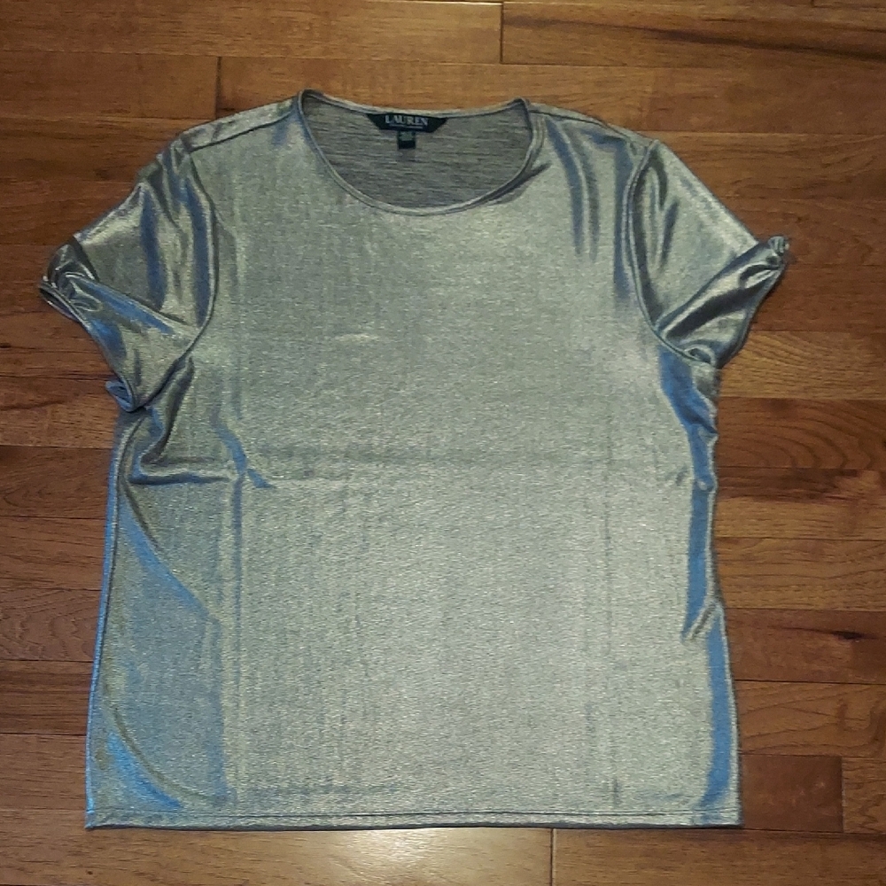 Ralph Lauren Silver Women's Top PL/G